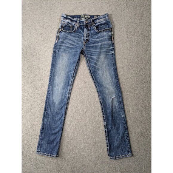 Buckle Other - BKE Jake Straight Leg Jeans Mens 32XL Buckle Distressed Blue